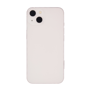 Back Housing With Small Parts Pre-Installed Compatible for iPhone 13 (Premium) - Pink