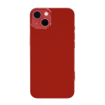Back Housing With Small Parts Pre-Installed Compatible for iPhone 13 (Premium) - Red