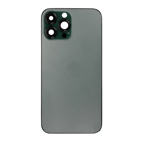 Back Housing With Small Parts Pre-Installed Compatible for iPhone 13 Pro Max (PULL / A) - Alpine Green