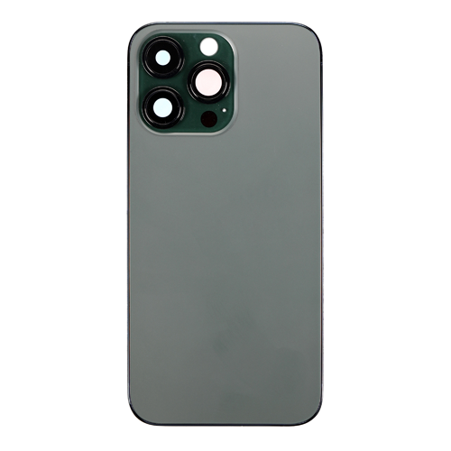 Back Housing With Small Parts Pre-Installed Compatible for iPhone 13 Pro (Premium) - Alpine Green