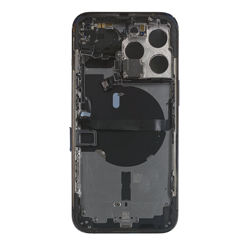 Back Housing With Small Parts Pre-Installed Compatible for iPhone 13 Pro (Premium) - Graphite
