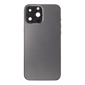 Back Housing With Small Parts Pre-Installed Compatible for iPhone 13 Pro (Premium) - Graphite