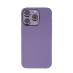 Back Housing With Small Parts Pre-Installed Compatible for iPhone 14 Pro (Premium) - Deep Purple