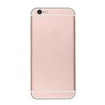 Back Housing With Small Parts Pre-Installed Compatible for iPhone 6 Plus (Premium) - Gold