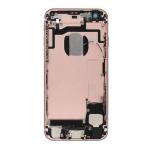 Back Housing With Small Parts Pre-Installed Compatible for iPhone 6 Plus (Premium) - Gold