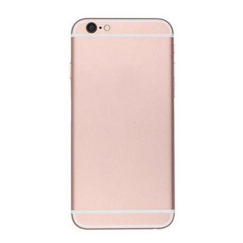 Back Housing With Small Parts Pre-Installed Compatible for iPhone 6 Plus (Premium) - Gold