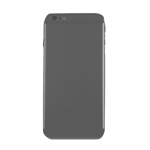 Back Housing Without Small Parts Compatible for iPhone 6 (Premium) - Black
