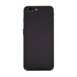 Back Housing With Small Parts Pre-Installed Compatible for iPhone 7 Plus (Premium) - Black