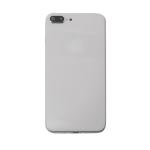 Back Housing With Small Parts Pre-Installed Compatible for iPhone 7 Plus (Premium) - White