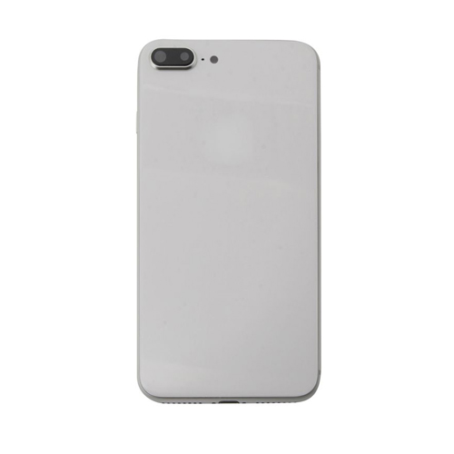 Back Housing With Small Parts Pre-Installed Compatible for iPhone 7 Plus (Premium) - White