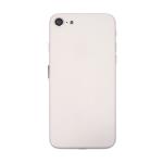 Back Housing With Small Parts Pre-Installed Compatible for iPhone 8 (Premium) - White