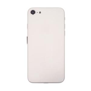 Back Housing Without Small Parts Pre-Installed Compatible for iPhone 7 (Premium) - White