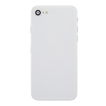 Back Housing With Small Parts Pre-Installed Compatible for iPhone SE (2020) (Premium) - White