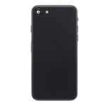 Back Housing With Small Parts Pre-Installed Compatible for iPhone SE (2020) (Premium) - Black