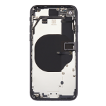Back Housing With Small Parts Pre-Installed Compatible for iPhone SE (2020) (Premium) - Black