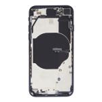 Back Housing With Small Parts Pre-Installed Compatible for iPhone SE (2022) (Premium) - Midnight
