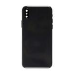 Back Housing With Small Parts Pre-Installed Compatible for iPhone X (Premium) - Black