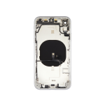 Back Housing Without Small Parts Pre-Installed Compatible for iPhone XR (PULL / A) - White