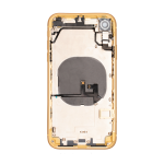 Back Housing With Small Parts Pre-Installed Compatible for iPhone XR (Premium) - Yellow