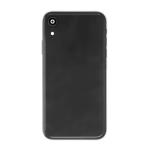 Back Housing With Small Parts Pre-Installed Compatible for iPhone XR (Premium) - Black