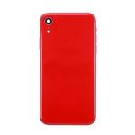 Back Housing With Small Parts Pre-Installed Compatible for iPhone XR (Premium) - Red