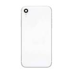 Back Housing Without Small Parts Pre-Installed Compatible for iPhone XR (PULL / A) - White