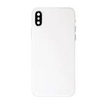 Back Housing With Small Parts Pre-Installed Compatible for iPhone X (Premium) - White