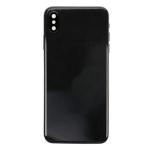 Back Housing With Small Parts Pre-Installed Compatible for iPhone XS (Premium) - Black