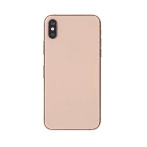 Back Housing With Small Parts Pre-Installed Compatible for iPhone XS Max (Premium) - Gold
