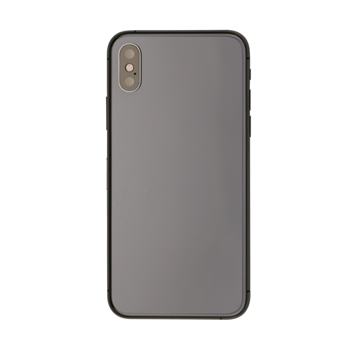 Back Housing With Small Parts Pre-Installed Compatible for iPhone XS (PULL / ORG) - Space Gray