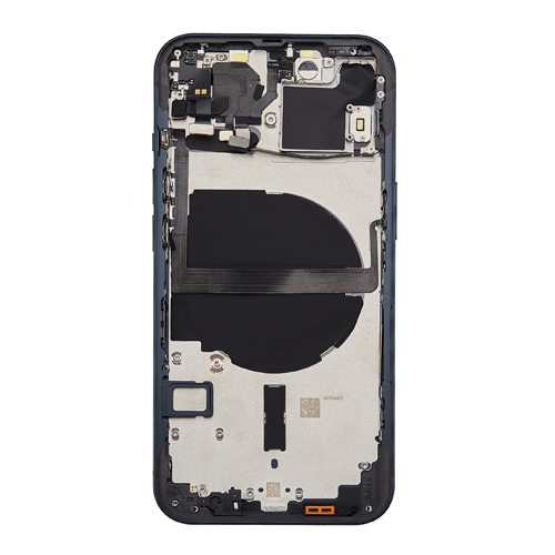 Back Housing With Small Parts Pre-Installed Compatible for iPhone 13 (Premium) - Midnight