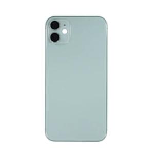 Back Housing With Small Parts Pre-Installed Compatible for iPhone 11 (Premium) - Green