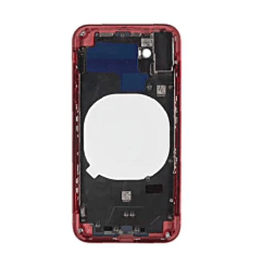 Back Housing Without Small Parts Compatible for iPhone 11 (Premium) - Red