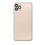 Back Housing Without Small Parts Compatible for iPhone 11 Pro (Premium) - Gold
