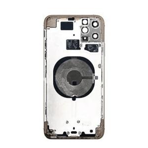 Back Housing Without Small Parts Compatible for iPhone 11 Pro (Premium) - Gold