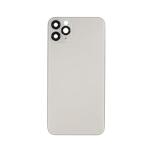 Back Housing Without Small Parts Compatible for iPhone 11 Pro (Premium) - White