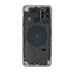Back Housing Without Small Parts Compatible for iPhone 11 Pro (Premium) - White