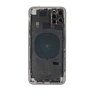 Back Housing Without Small Parts Compatible for iPhone 11 Pro (Premium) - White