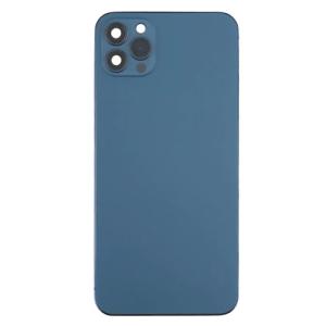 Back Housing Without Small Parts Compatible for iPhone 12 Pro Max (Premium) - Midnight Blue