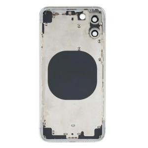 Back Housing Without Small Parts Compatible for iPhone 12 Pro Max (Premium) - Silver
