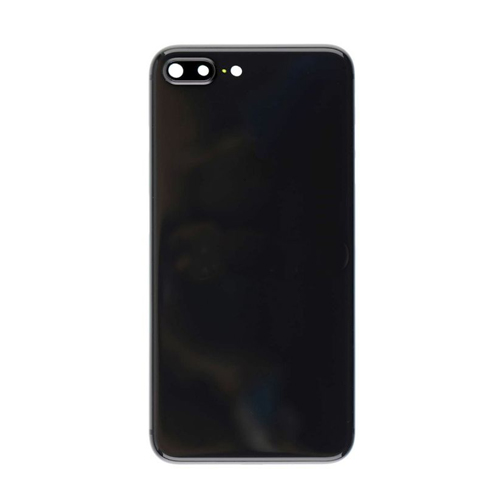 Back Housing Without Small Parts Compatible for iPhone 7 Plus (Premium) - Black