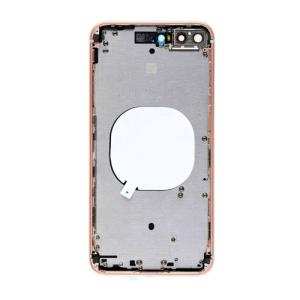 Back Housing Without Small Parts Compatible for iPhone 8 Plus (Premium) - Gold