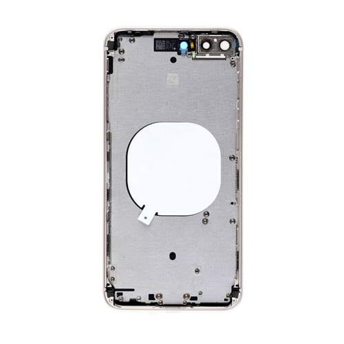 Back Housing Without Small Parts Compatible for iPhone 8 Plus (Premium) - White