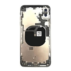 Back Housing Without Small Parts Compatible for iPhone XS Max (Premium) - Black