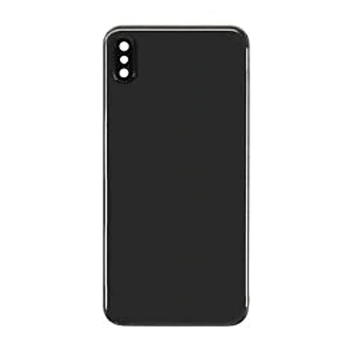 Back Housing Without Small Parts Compatible for iPhone XS Max (Premium) - Black