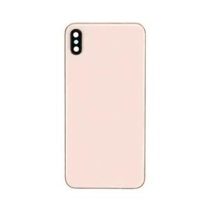 Back Housing Without Small Parts Compatible for iPhone XS Max (Premium) - Gold
