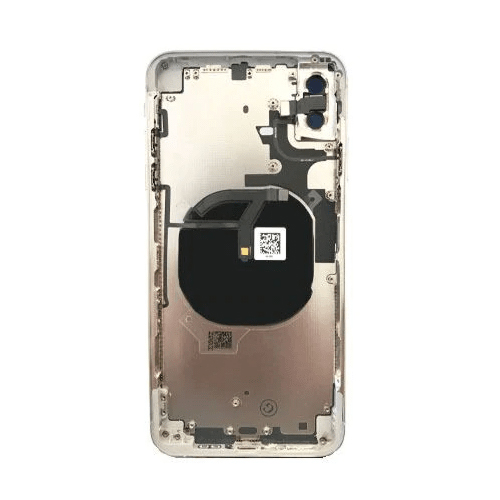 Back Housing Without Small Parts Compatible for iPhone XS (Premium) - White