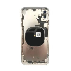 Back Housing Without Small Parts Compatible for iPhone XS Max (Premium) - White