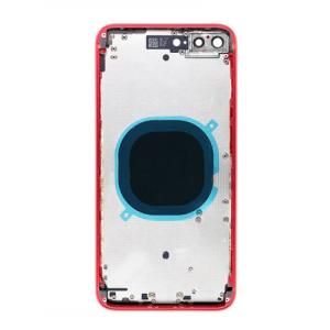 Back Housing Without Small Parts Compatible for iPhone 7 Plus (Premium) - Red