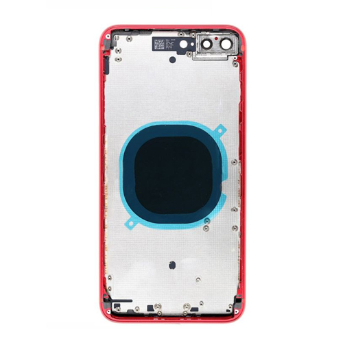 Back Housing Without Small Parts Compatible for iPhone 7 Plus (Premium) - Red